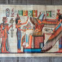 la regina Ankhesenamon unge il faraone Tutankhamon