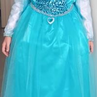 VESTITO carnevale PRINCIPESSA DELLA NEVE ( FROZEN