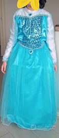 VESTITO carnevale PRINCIPESSA DELLA NEVE ( FROZEN