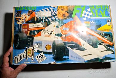 Macchina Formula1 F1 legno naturale  kit montaggio