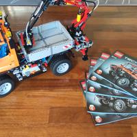 Lego Technic 8110 Mercedes Unimog motorizzato + pn