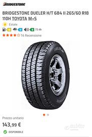 Bridgestone dueler H/T 265/60 r18 M+S