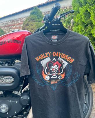 T-shirt Harley Davidson vintage Joker TG M