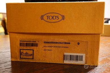 Scarpe uomo TOD'S mocassino in gomma  42- 42,5