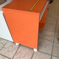 Scrivania porta computer + sedia ufficio