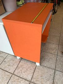 Scrivania porta computer + sedia ufficio