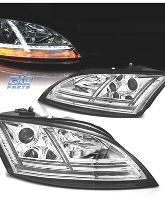 FARI A LED LUCI DIURNE DINAMICHE AUDI TT 8J 06-10 