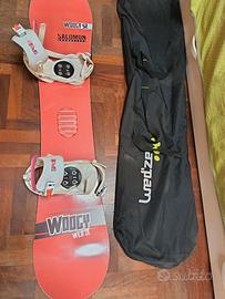 Snowboard Salomon Woody 152cm | Pronta all'uso