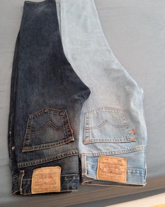 jeans uomo Levi Strauss  due paia