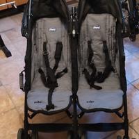 Passeggino Gemellare Chicco Echo Twin Coal