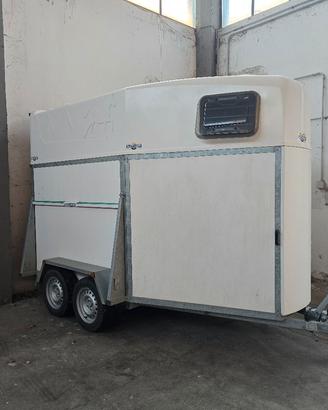 trailer trasporto cavalli 2 posti