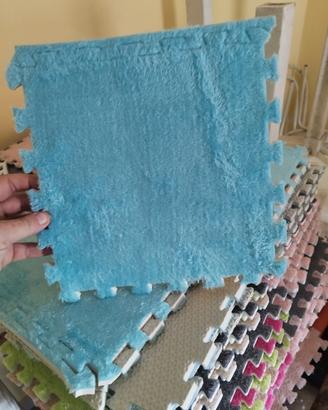 🧩 Tappetini a incastro tipo puzzle - Morbidi e im