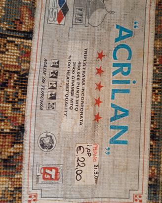 tappeti turchi in acrilico