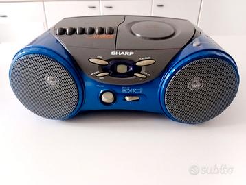 Stereo Sharp QT-CD210H (BL) Portatile Boombox 100%
