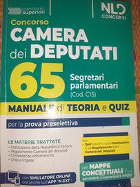 Libro usato per la prova selettiva dei 65 posti