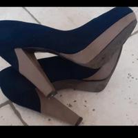 Décolleté blu num 40