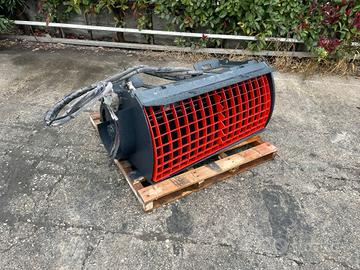 B10 Benna miscelatrice per mini pala larg. 162 cm
