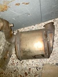 Down pipe fap dpf filtro aria ruotino