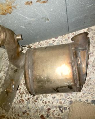 Down pipe fap dpf filtro aria ruotino