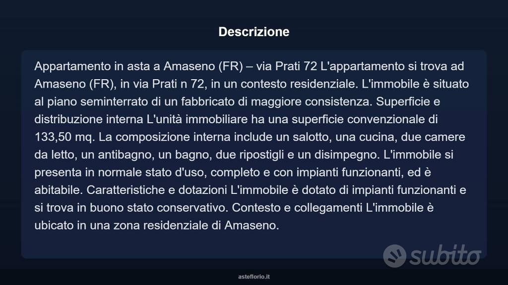 Appartamento – Amaseno, Frosinone - Vista 4