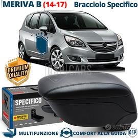 Bracciolo SPECIFICO Opel Meriva B 14-17 in PELLE