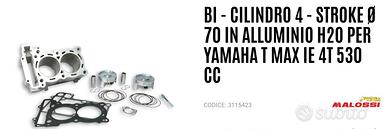 BI - Cilindro 4 - stroke Ø 70 in alluminio H2O per