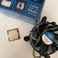 Intel Core i5 4690k socket LGA1150 + dissipatore