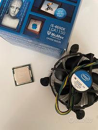 Intel Core i5 4690k socket LGA1150 + dissipatore