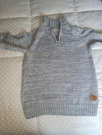 maglioncino melange collo alto