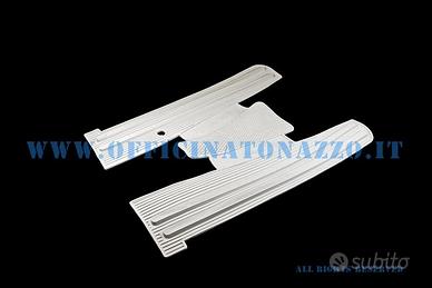 Tappetino pedana in gomma bianco Vespa PX - PE