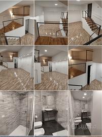loft ristrutturato e soppalcato 