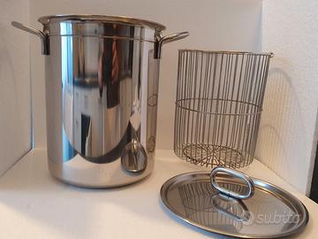 Pentola per spaghetti e asparagi