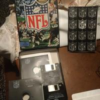 Konami nfl pc retrogaming big box floppy disk rare