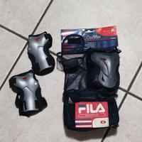 Protezioni Fila mani, gomiti, e ginocchia