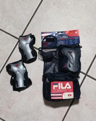 Protezioni Fila mani, gomiti, e ginocchia