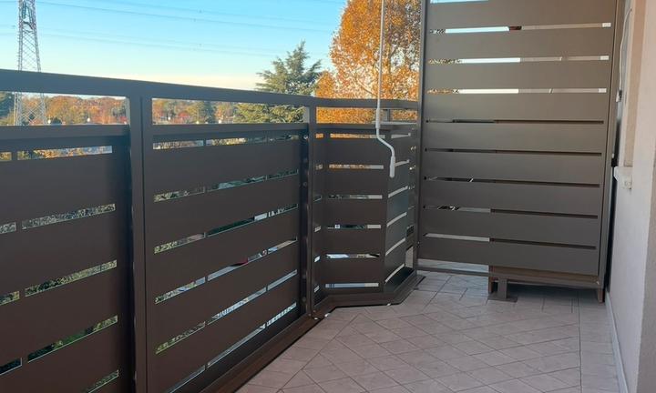 Monolocale Arredato con grande Terrazza