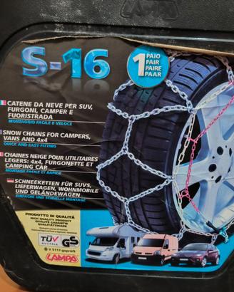 Catene da neve SUV e Furgoni 16mm