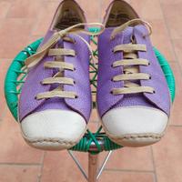 Sneakers pelle viola Johann - Made in Brazil - 38