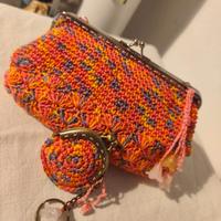 clutch bag, borsa uncinetto 