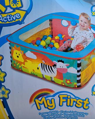 Mini piscina con palline