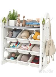 scaffale Portagiochi Bambini 