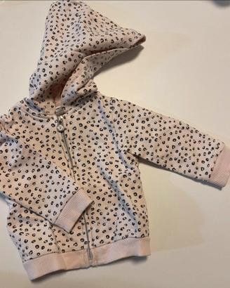 Felpa rosa leopardata Z_Kids