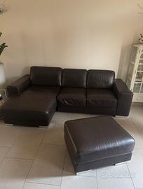 Divano in pelle