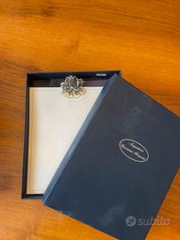 Fermaglio in argento porta blocco