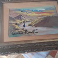 Quadro di romano mussolini