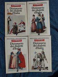 4 Volumi Dizionario Dei Dialetti d'Italia Bolelli 