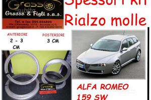 Kit spessori rialzo molle Alfa Romeo 159 SW