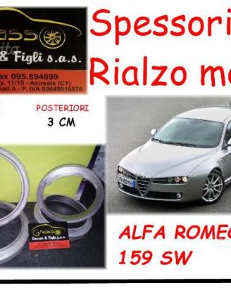 Kit spessori rialzo molle Alfa Romeo 159 SW