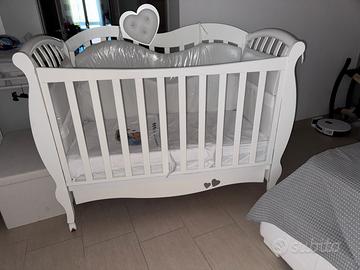 Culla in legno bianca