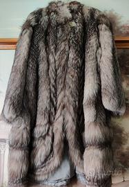 capotto di pelliccia vera donna 